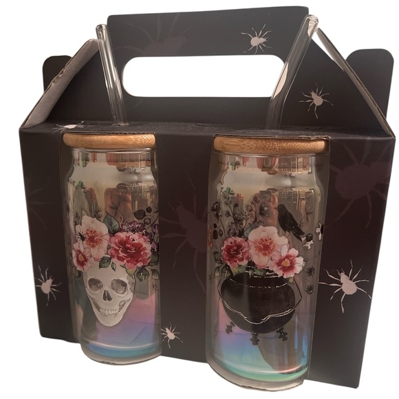 Fig and Fern chic goth tumbler set - Picture 3 of 5